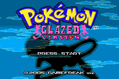 Pokemon Glazed (beta 3) Title Screen